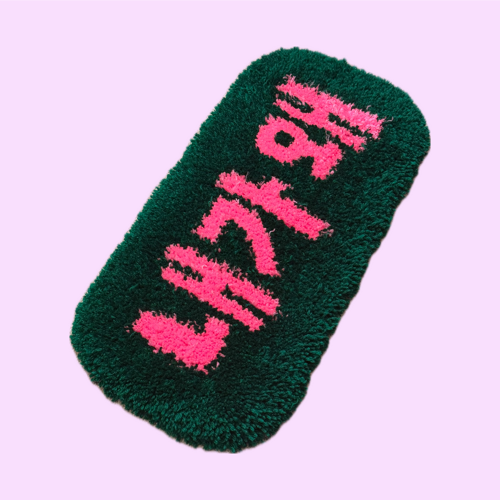 Grassie — 내가 왜 High Pile Rug (pink)