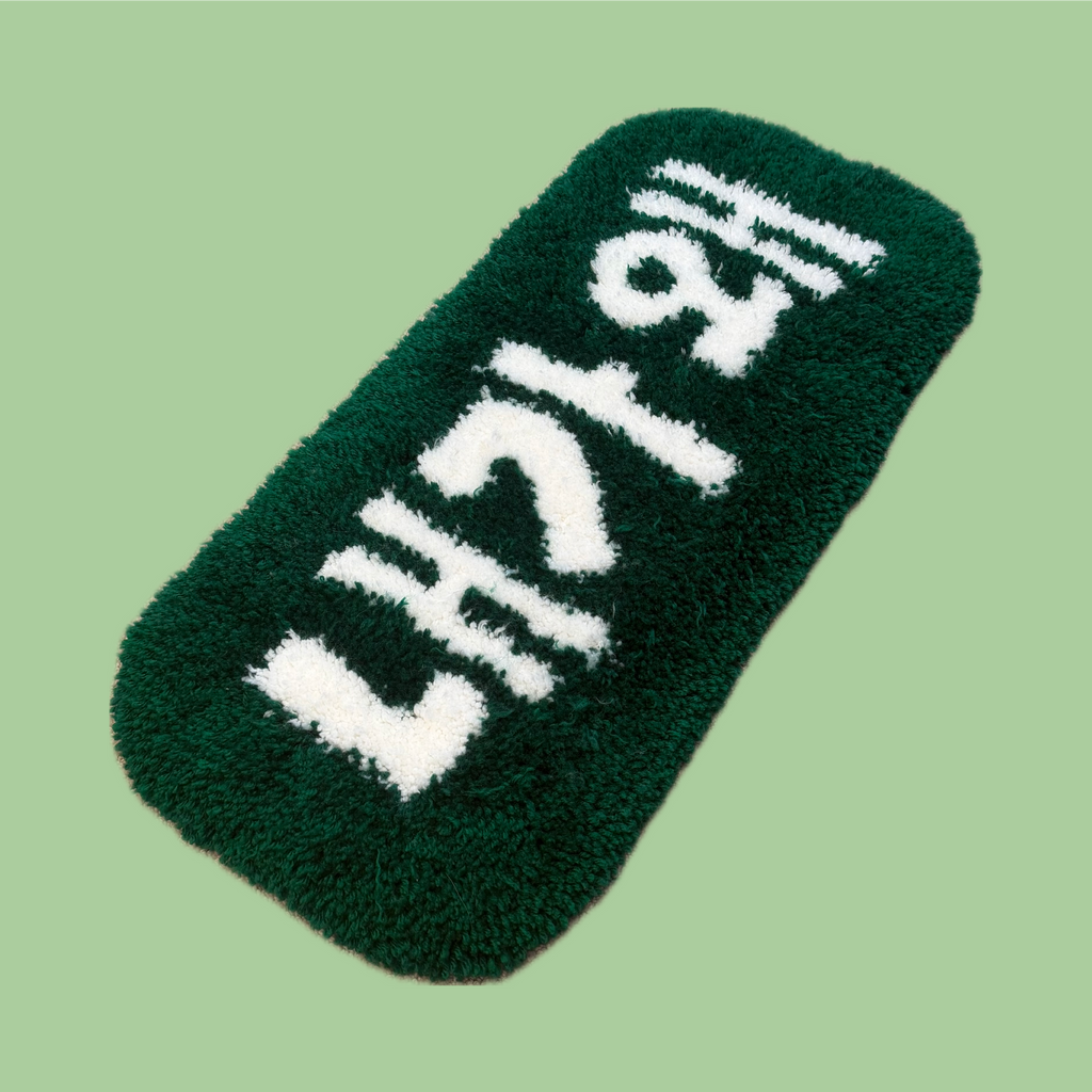 Grassie — 내가 왜 High Pile Rug (white)