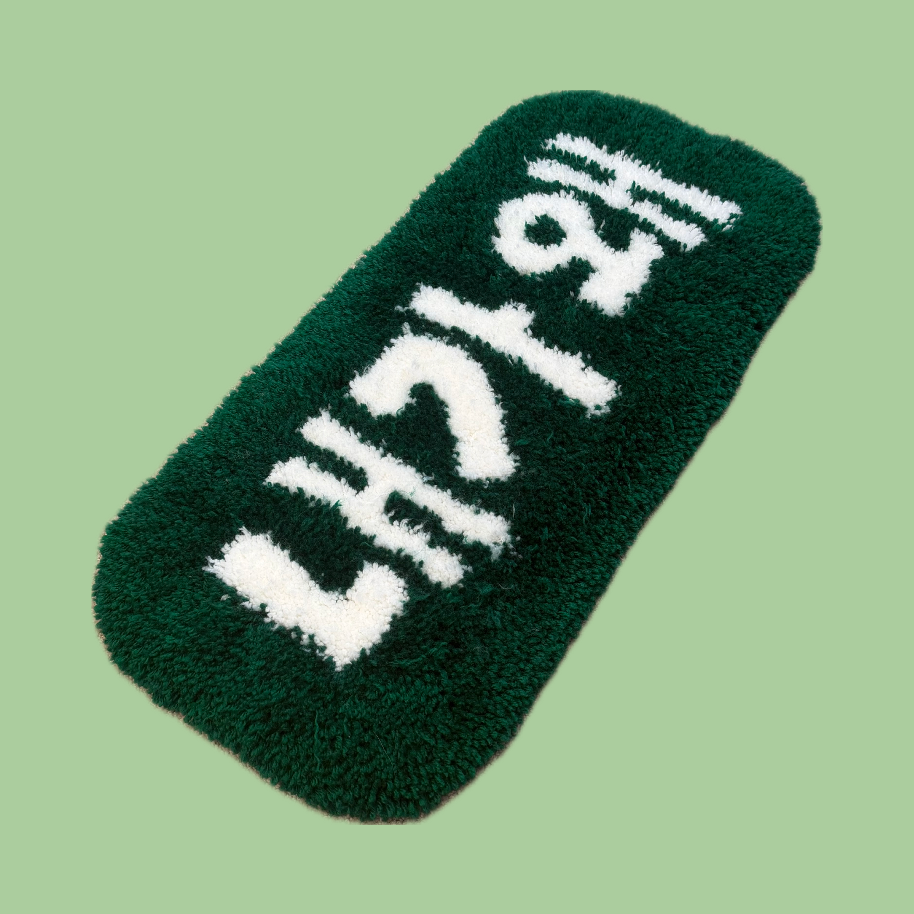 Grassie — 내가 왜 High Pile Rug (white)
