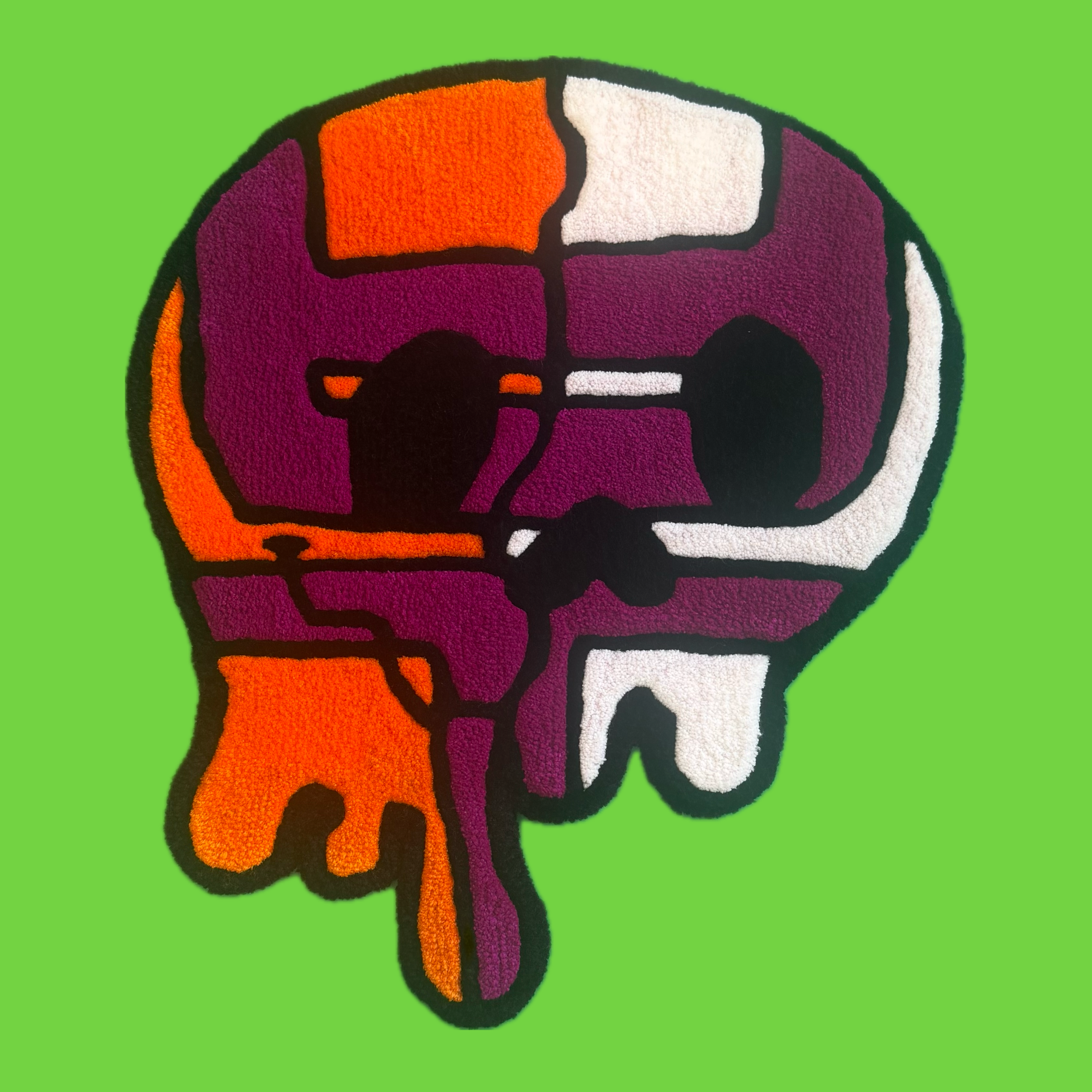 Melting Skull (Purple Korean Boo)