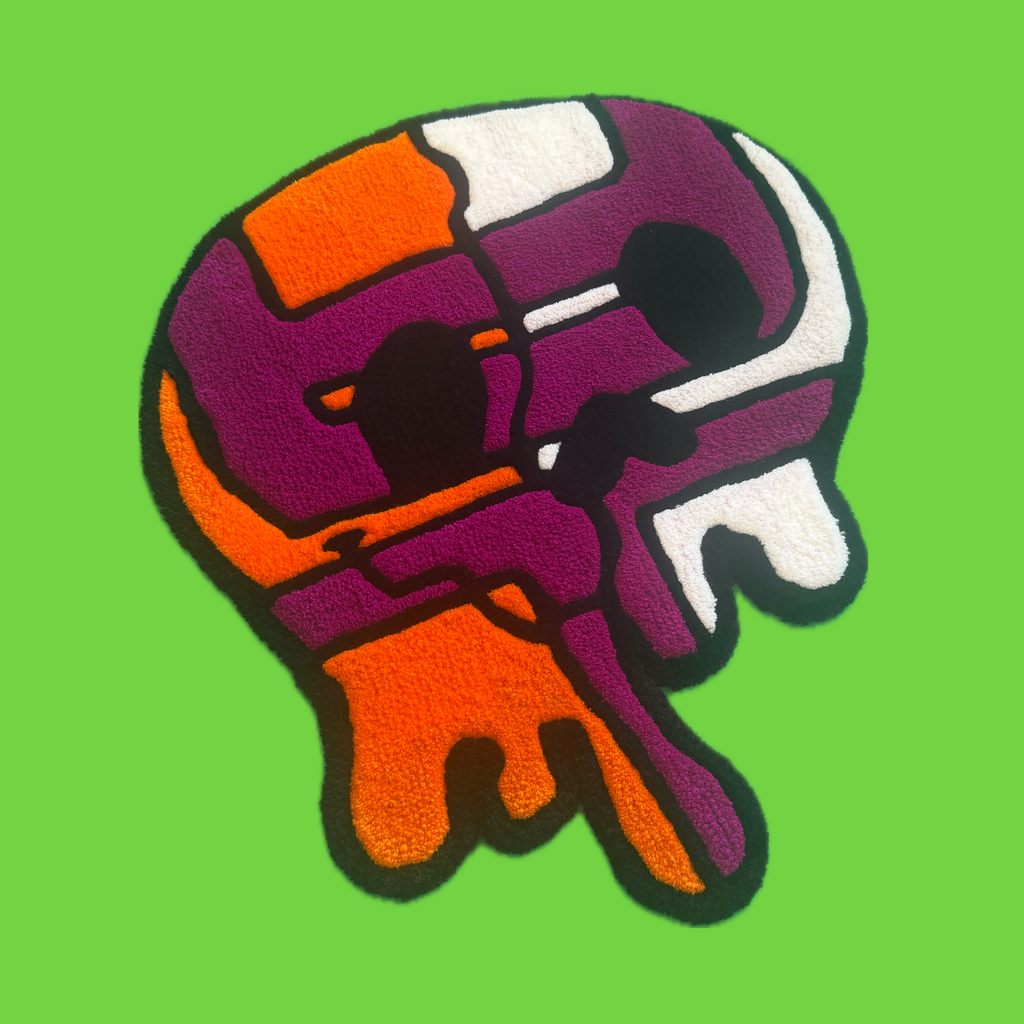 Melting Skull (Purple Korean Boo)